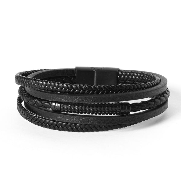 Pulseira de Couro Mentor Pulseira de Couro LUHEM Acessórios Masculinos   